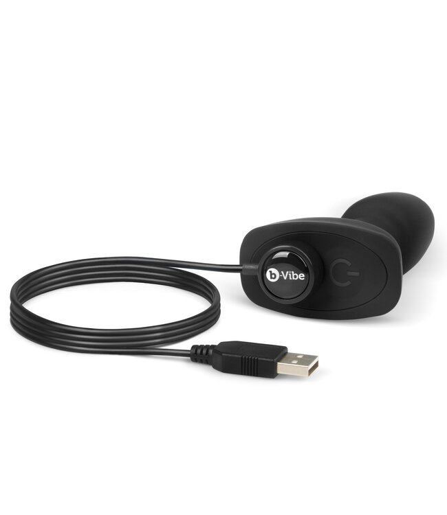 b-Vibe B-Vibe - Rimming Petite Remote Control Plug Zwart
