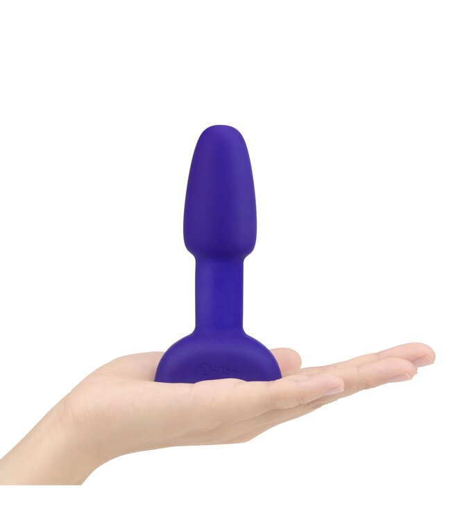 b-Vibe B-Vibe - Rimming Petite Remote Control Plug Paars