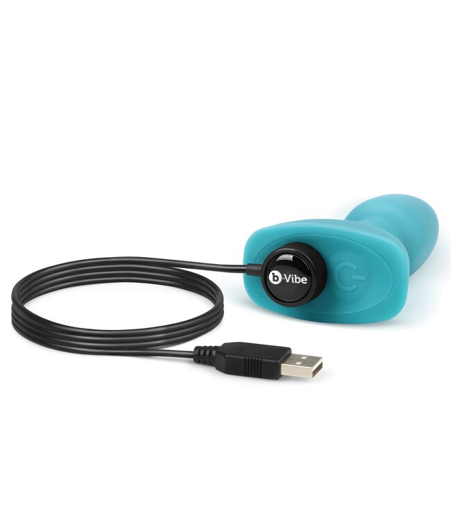 b-Vibe B-Vibe - Rimming Petite Remote Control Plug Blauw