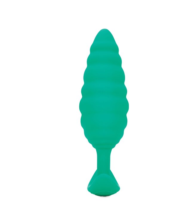 b-Vibe B-Vibe - Texture Plug Twist Groen
