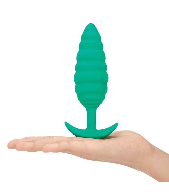 b-Vibe B-Vibe - Texture Plug Twist Groen
