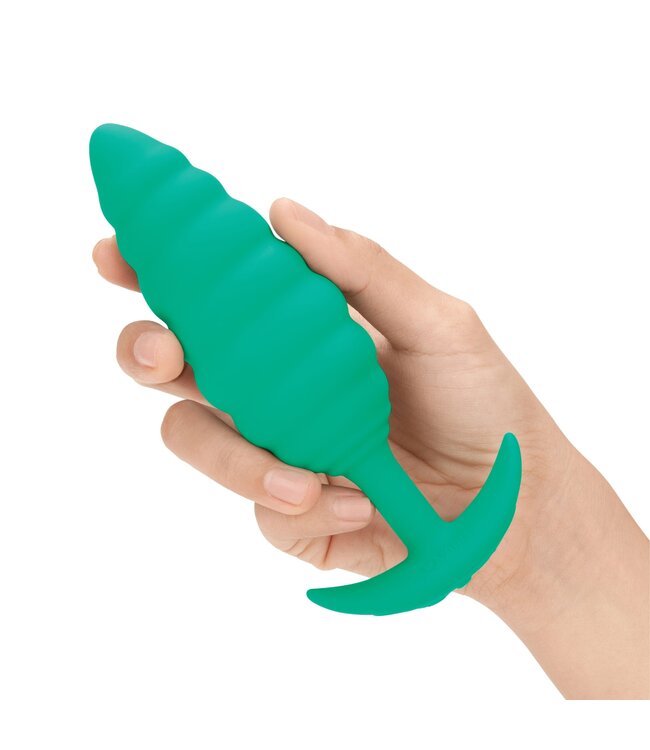 b-Vibe B-Vibe - Texture Plug Twist Groen