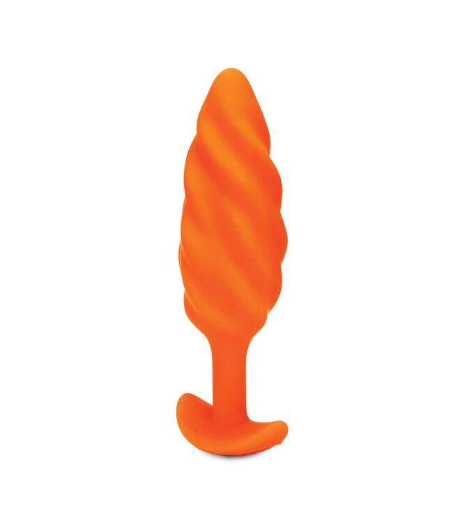 b-Vibe B-Vibe - Texture Plug Swirl Oranje