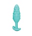 b-Vibe B-Vibe - Texture Plug Bump Blauw