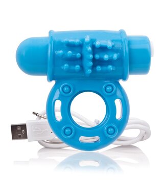 The Screaming O The Screaming O - Charged OWow Vibe Ring Blauw