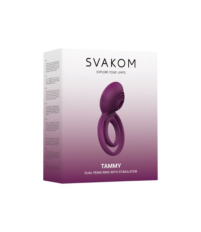 Svakom SVAKOM - Tammy Vibrerende Cockring - Violet