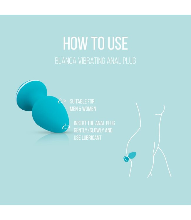 Teazers Teazers- Blanca Vibrerende Anaal Plug