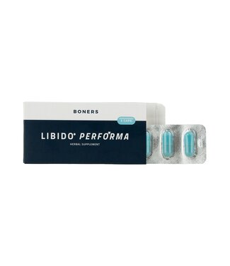 Boners Boners - Libido Performa Herbal Supplement - 5 Stuks