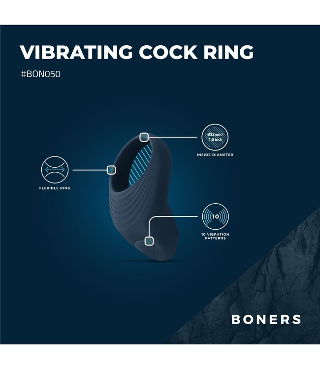 Boners Boners - Vibrerende Cockring