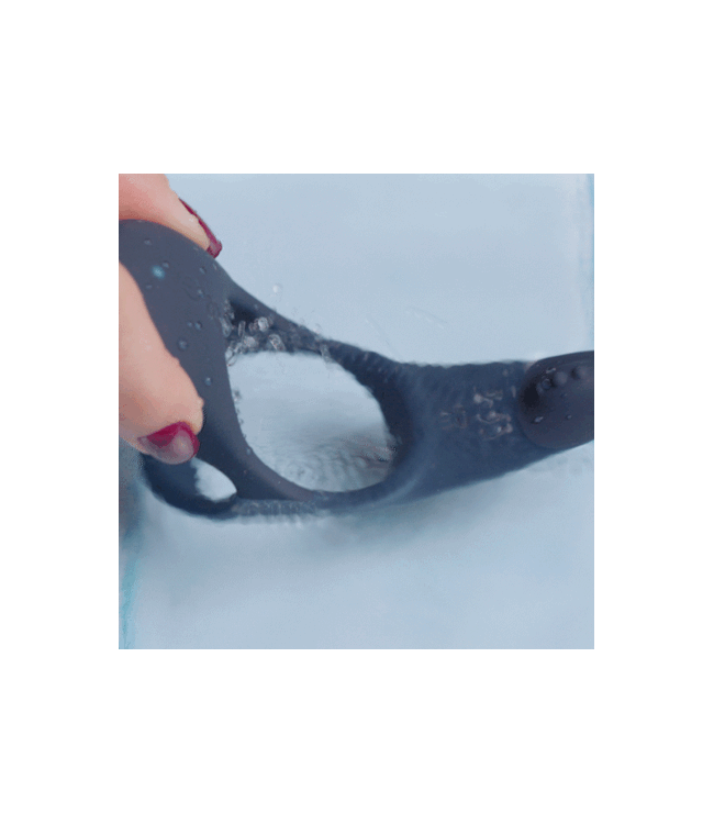 Boners Boners Triple Cockring - Blauw