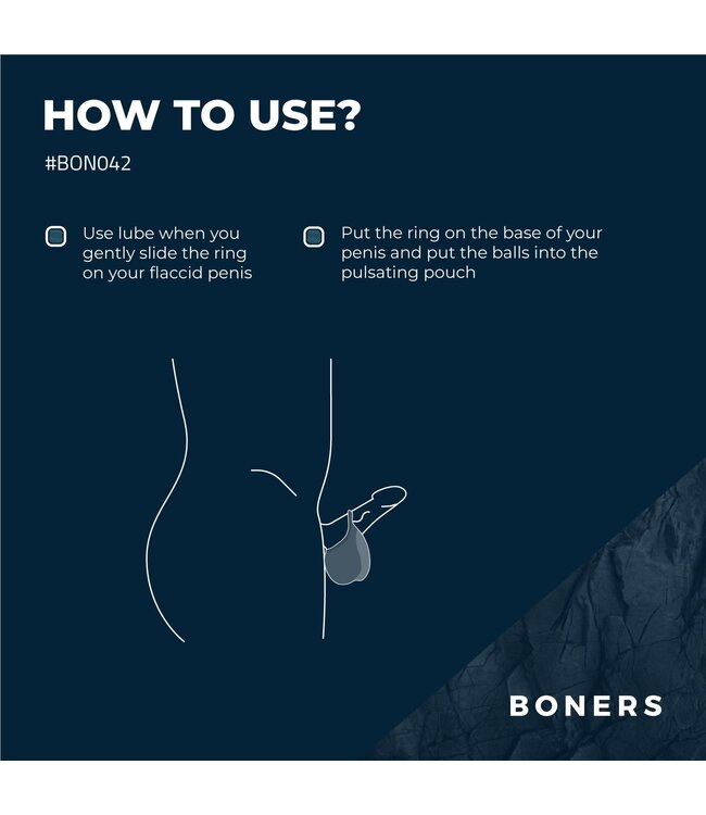 Boners Boners Stimulerende Balzak - Blauw