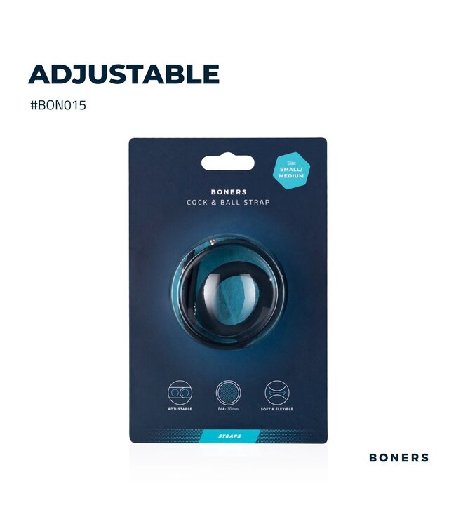 Boners Boners Cock & Ball Strap - S/M