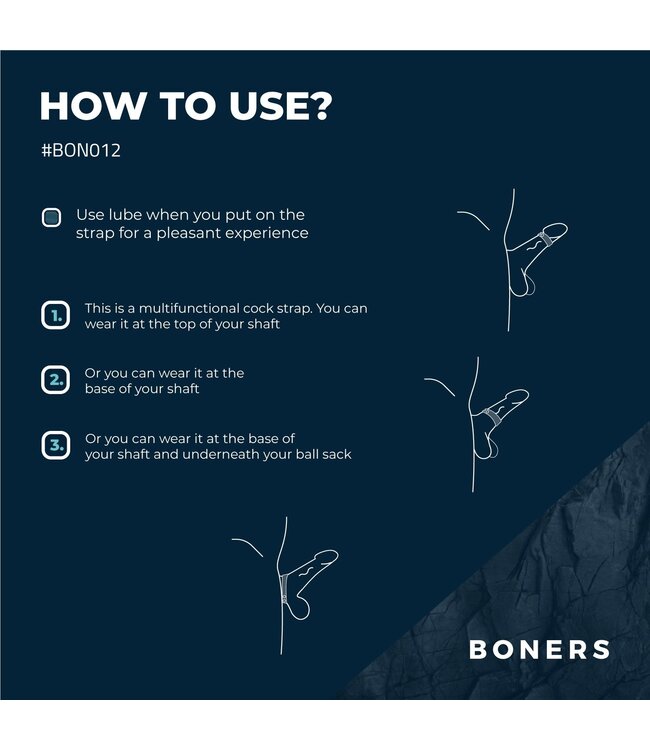 Boners Boners Cock Strap - Maat L