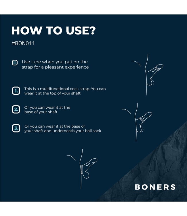 Boners Boners Cock Strap - Maat S/M