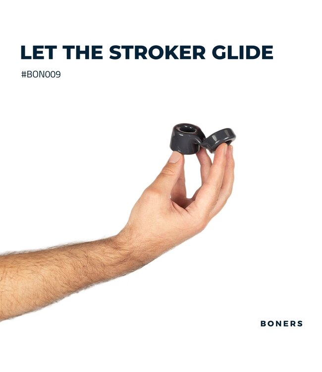 Boners Boners Cockring En Ballstretcher - Grijs