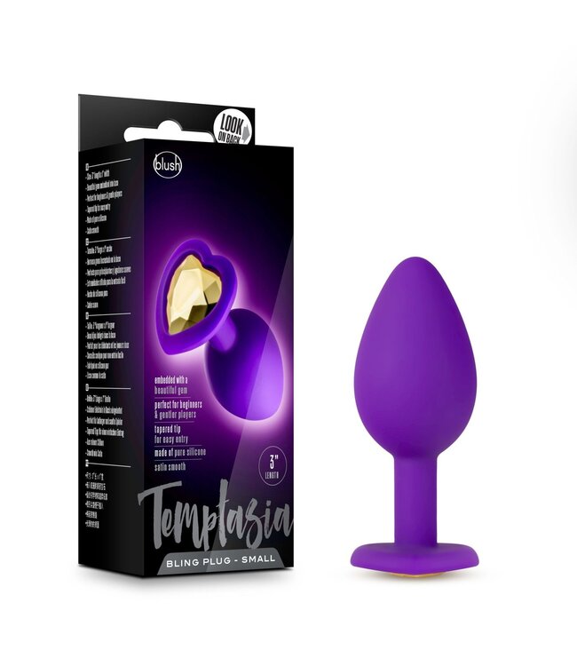 Temptasia Temptasia - Bling Anaal Plug Small - Paars