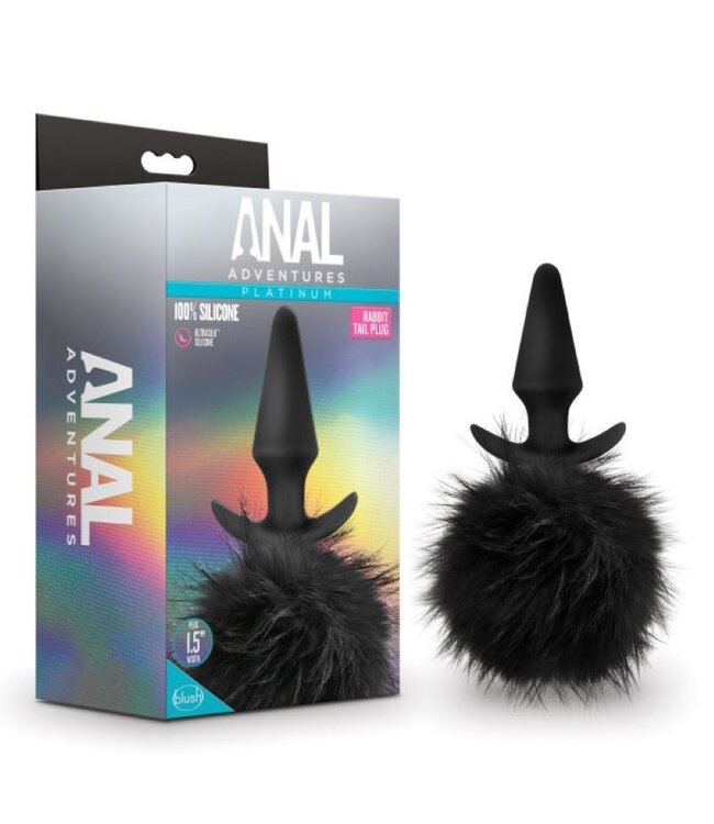 Anal Adventures Anal Adventures Platinum - Rabbit Tail Anaal Plug