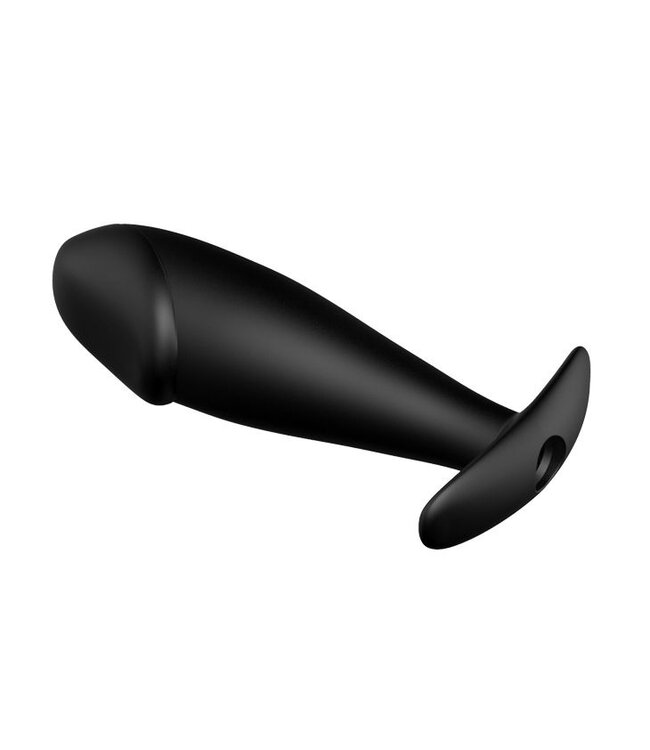 Pretty Love Zwarte Vibrerende Buttplug met Afstandsbediening