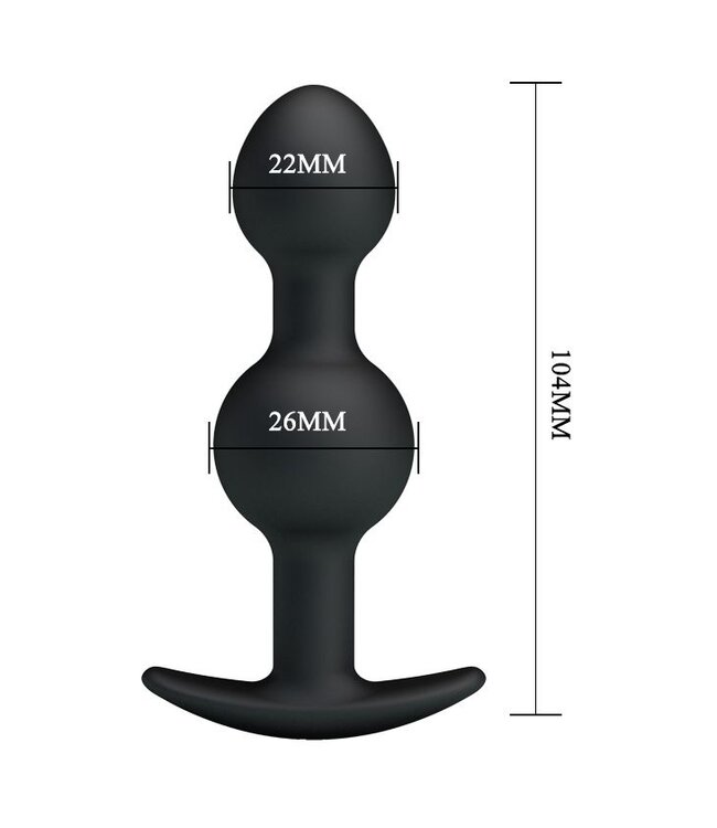 Pretty Love Verzwaarde Dubbele Anaal Plug