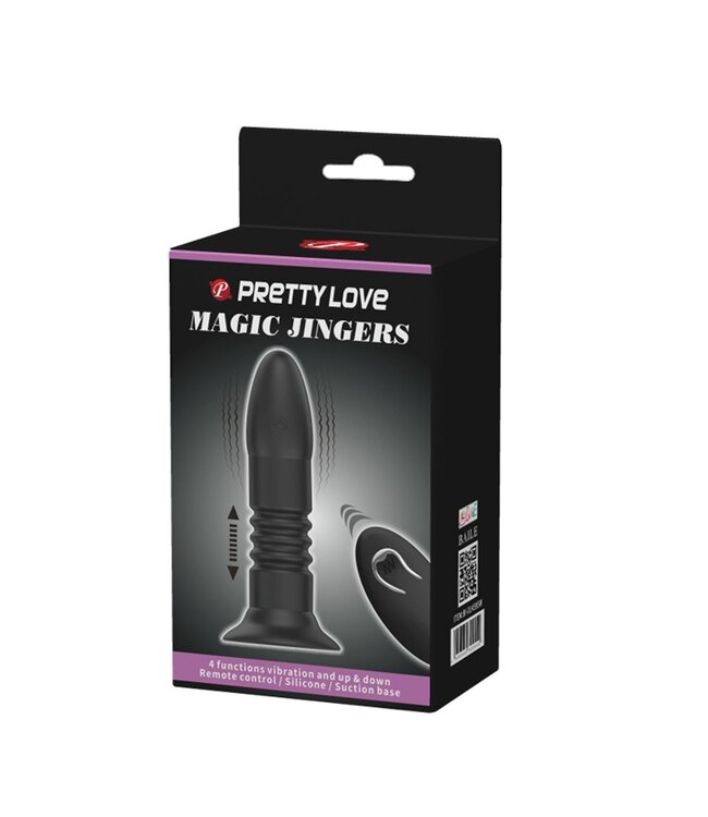 Pretty Love Magic Jingers Vibrerende/Stotende Buttplug