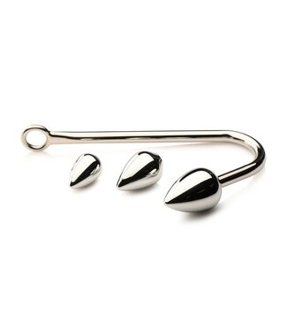 XR Brands Master Series - Anal Hook Trainer Set - Zilver
