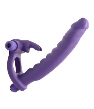 XR Brands Frisky - Double Delight Vibrerende Penisring Met Vibrator