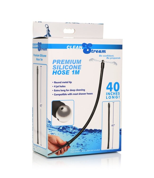 XR Brands Premium Siliconen Slang - 1m