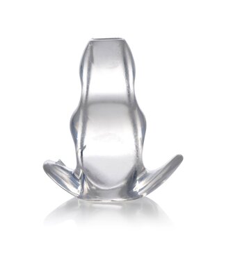 XR Brands Master Series - Clear View Holle Anaalplug - Small