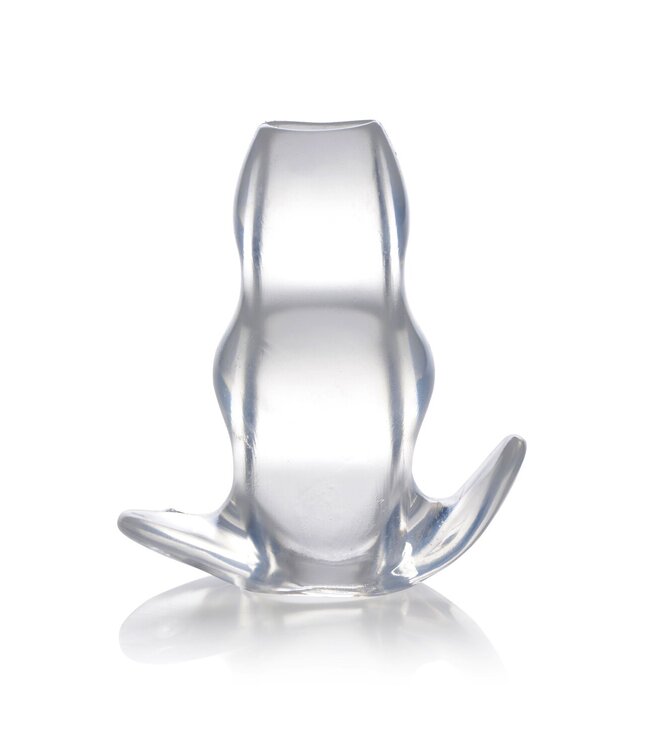 XR Brands Clear View Holle Anaalplug - Large