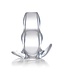 XR Brands Clear View Holle Anaalplug - Large