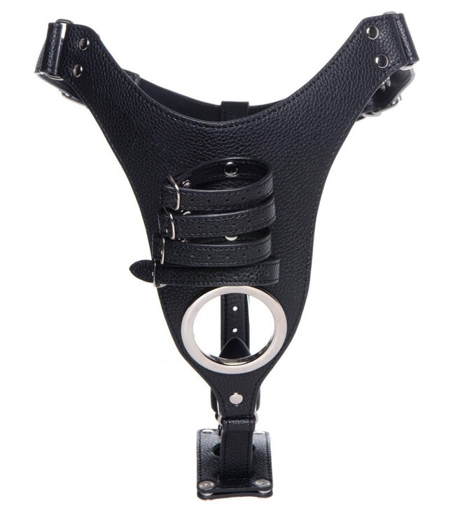 XR Brands Penis Kuisheidsgordel Met Siliconen Anaal Plug