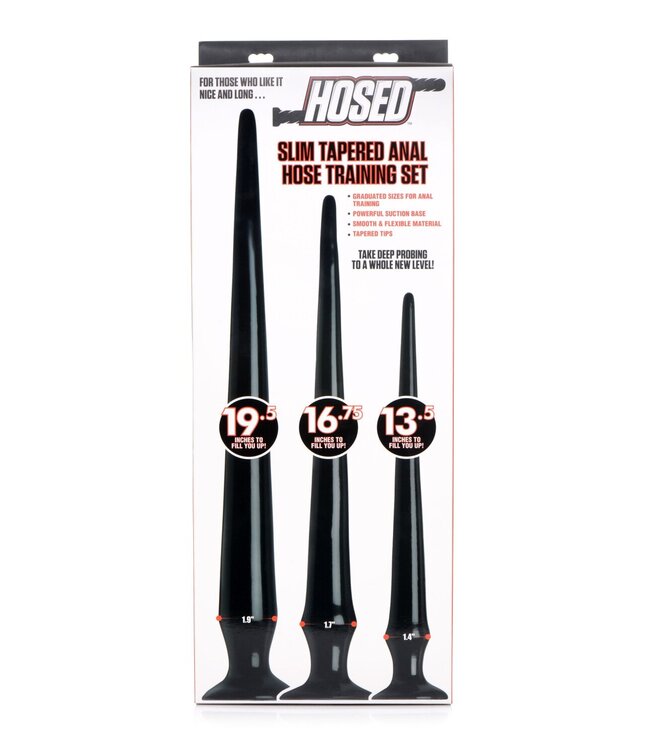 XR Brands Extreme Siliconen Anaalplug Training Set