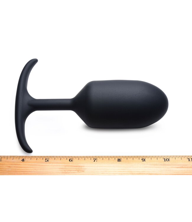 XR Brands Heavy Hitters - Verzwaarde Anaal Plug - XL