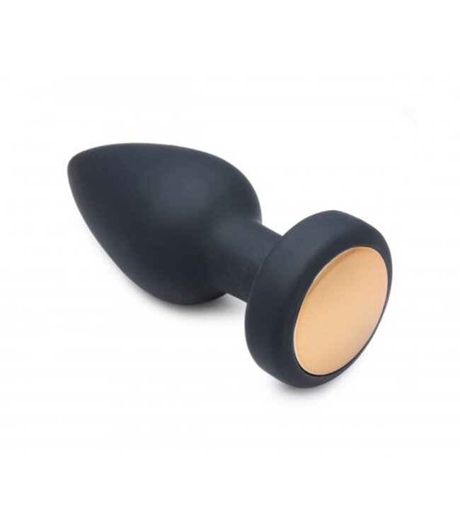 XR Brands Booty Sparks - Vibrerende Buttplug Met LED-licht - Medium