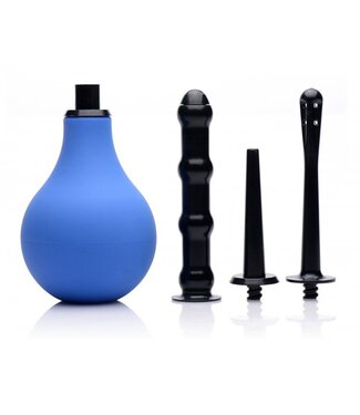 XR Brands Premium One-way Valve Intieme Douche Set