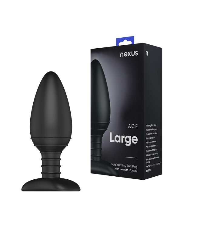 Nexus Nexus - Ace Vibrerende Buttplug - Large