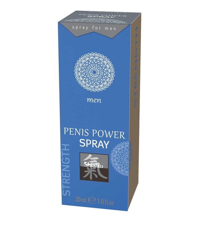 Shiatsu Penis Power Spray - Japanse Mint & Bamboo