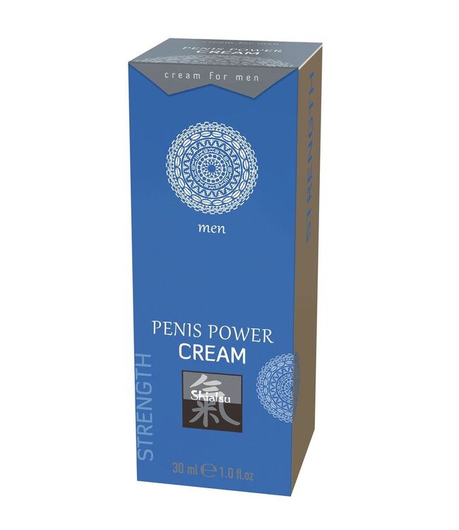 Shiatsu Penis Power Crème - Japanse Mint & Bamboe