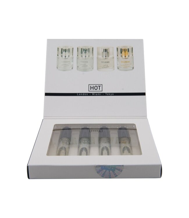 HOT HOT - Feromonen Parfum doos Voor Haar - 4x5 ml