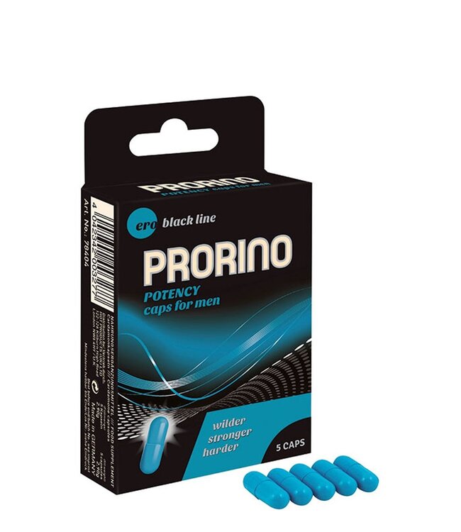 Ero by Hot Potentie Capsules Voor Mannen - 5 stuks