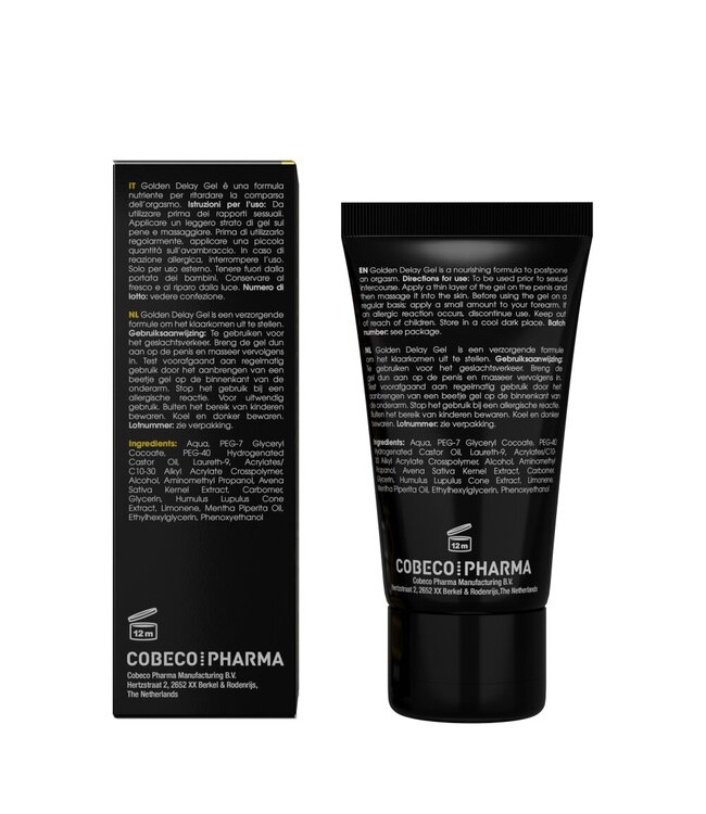 Big Boy Golden Delay Gel - 50 ml