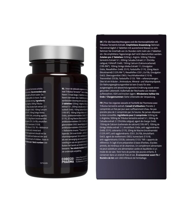 coolMann CoolMann - Male Potency Potentie Pillen - 60 stuks