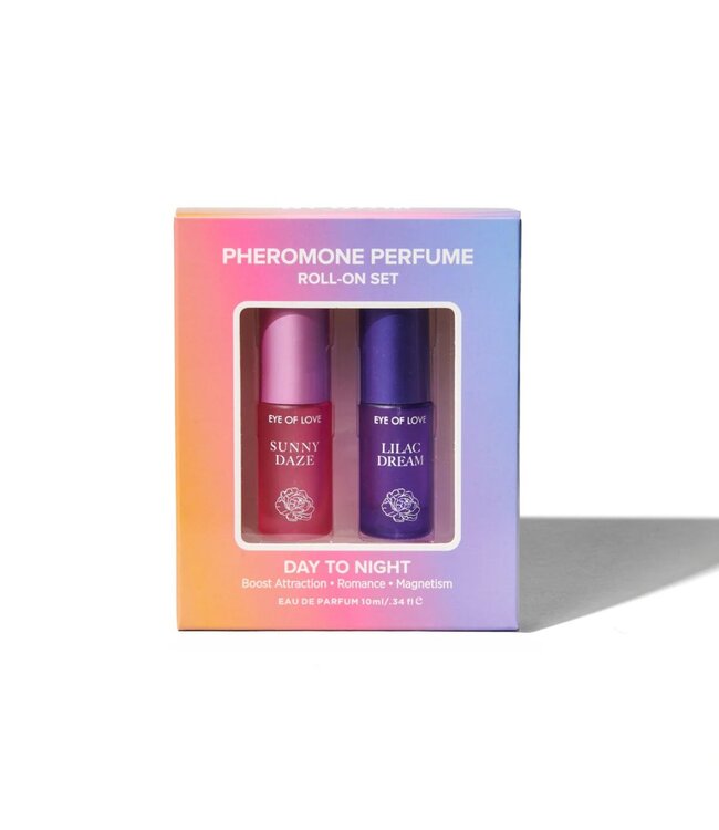Eye of Love Eye of Love - Day to Night Pheromone Rollerball Set - 10ml
