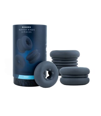 Boners Boners - Buffer Ringen 3 stuks - Blauw
