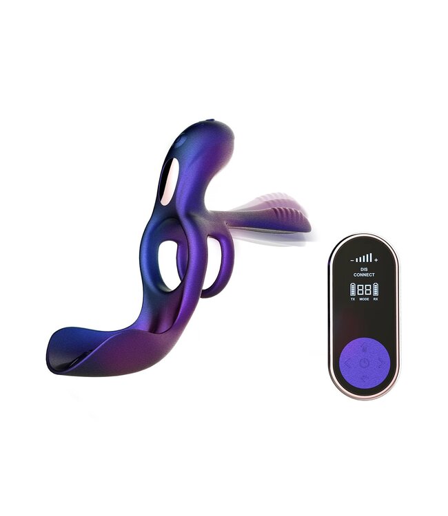 Hueman Hueman - Zenith 3-in-1 Cockring - Met Afstandsbediening
