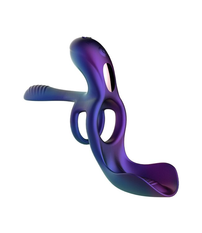 Hueman Hueman - Zenith 3-in-1 Cockring - Met Afstandsbediening