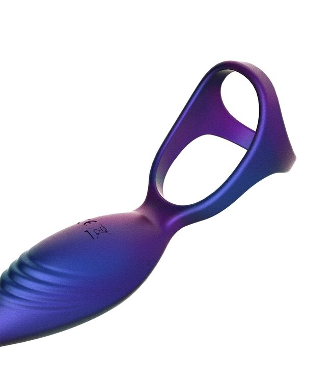 Hueman Hueman - Deep Impact Cock- & Ballring - Met Stotende Prostaatstimulator