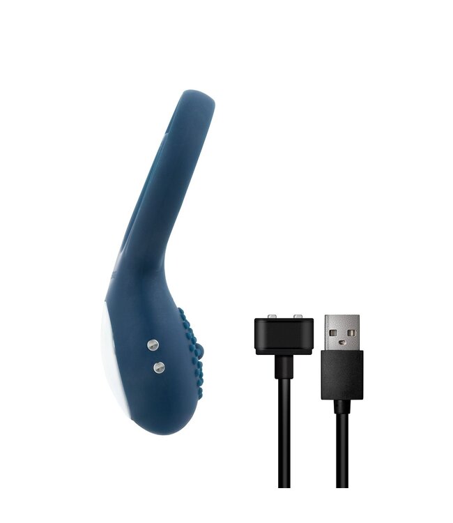 Boners Boners - Vibrerende Cockring voor Koppels - Blauw