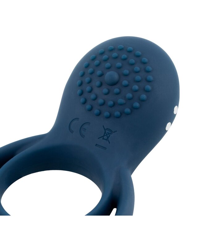 Boners Boners - Vibrerende Cockring voor Koppels - Blauw