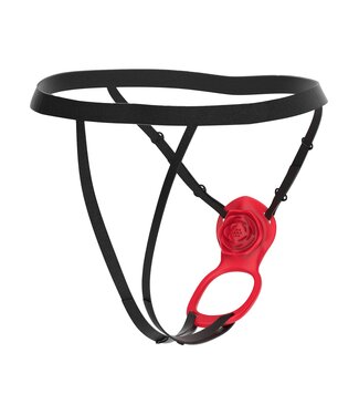 Teazers Teazers - Wearable Clitoris Stimulator Harness - Rood